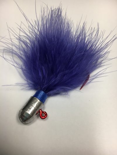 marabou jig with feathers